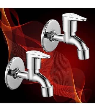 Bathfax Steel Bathroom Tap (Bib Cock)