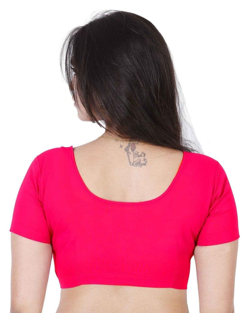 JISB Readymade blouse,Dark Pink view 2