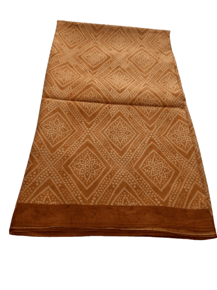 Musturd Yellow Kashmir Silk saree with Blouse view 3