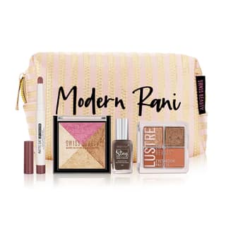 Swiss Beauty Modern Rani Pouch for Wedding | For Bride & Bridesmaids | Long-lasting Makeup, 26.5gm Swiss Beauty Modern Rani Pouch for Wedding | For Bride & Bridesmaids | Long-lasting Makeup, 26.5gm - Multicolor / 26.5 g (Pack of 1)