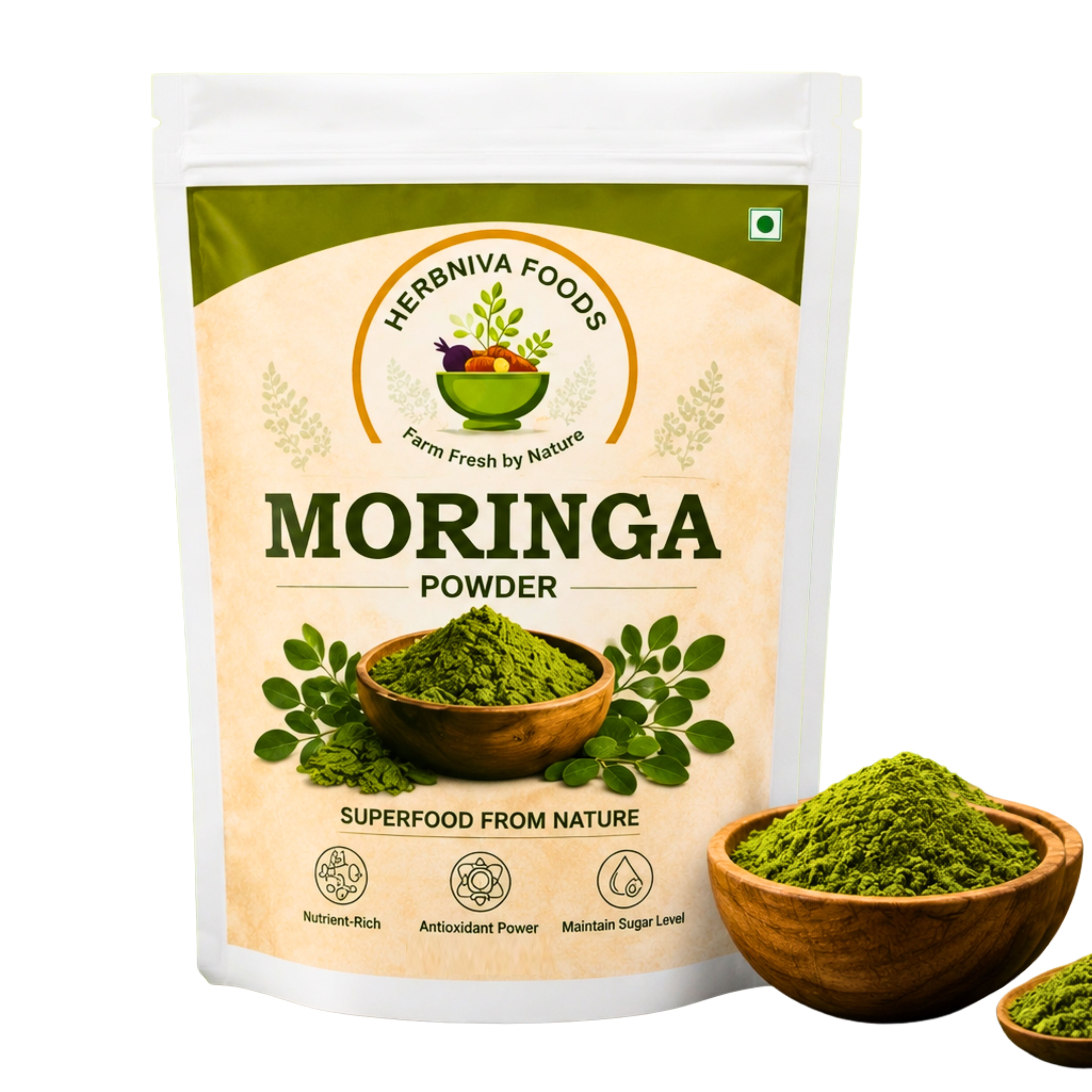 Herbniva Foods Moringa Powder 200 g
