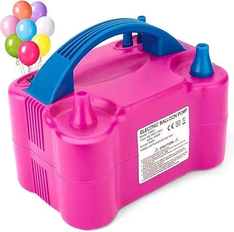 Toy Imagine Electric Balloon Pump for Birthday Parties with Dual Nozzle view 2