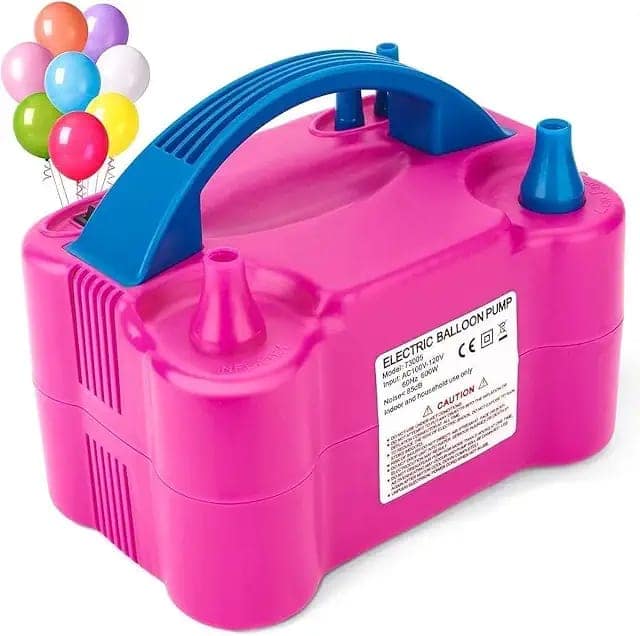 Toy Imagine Electric Balloon Pump for Birthday Parties with Dual Nozzle view 3