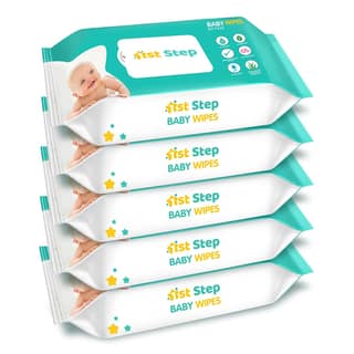 1st Step Baby Wet Wipes Enriched With Aloe-Vera And Jojoba Oil (80Pcs, Pack Of 5) 1st Step Baby Wet Wipes Enriched With Aloe-Vera And Jojoba Oil (80Pcs, Pack Of 5) - 1 count (Pack of 400)