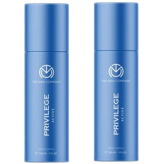 The Man Company Privilege Active Deodorant for Men 150ml*2