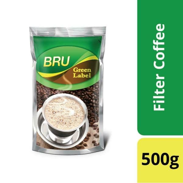 BRU Green Label Filter Coffee 500 Gms