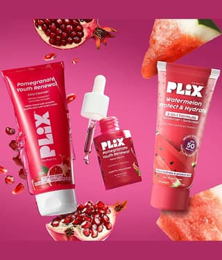 Pomegranare Face wash + Watermelon 2-in-1 Sunscreen + Youth renewal serum