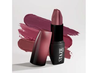 Staze 9to9 Triple Affair Duo, 3 In 1 Matte Lipstick - Truffle Blush - 05