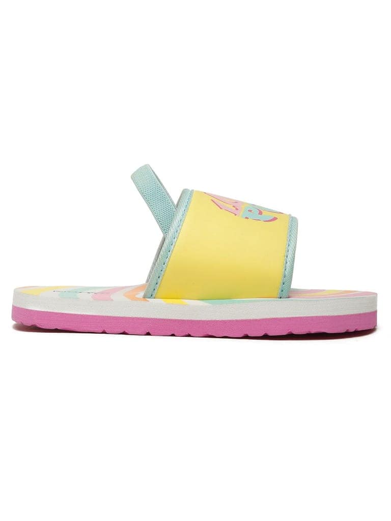 Premium Lolly Pop Artistic Sliders - Yellow (Unisex) view 5