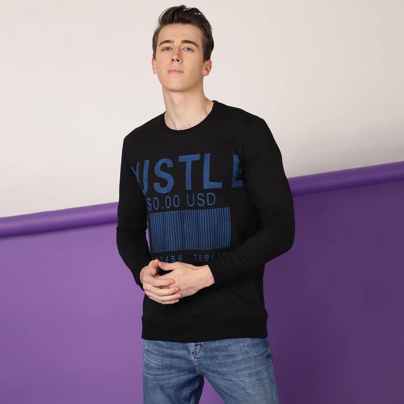 FTX Men Round Neck Printed Full sleeves Tshirt