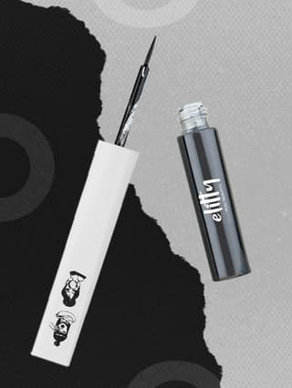Elitty Pop Eyeliner Long Lasting Smudge Proof Dark Matter ( Black- Matte) 4ml