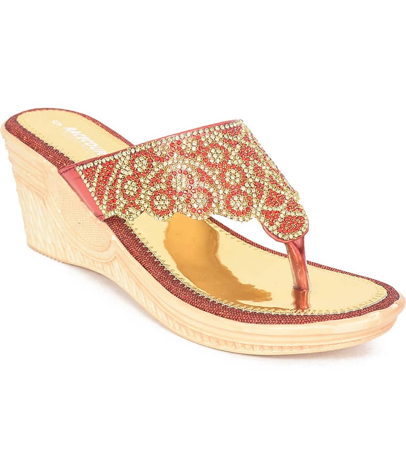 Racecourse - Red Women's Slip On Heels