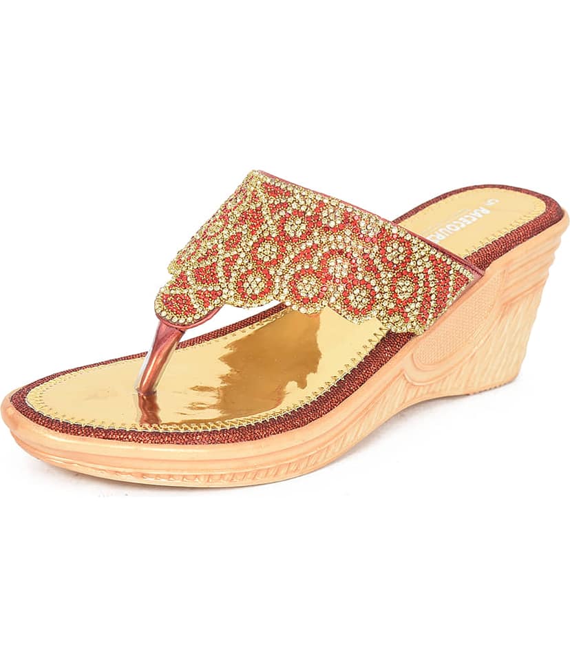 Racecourse - Red Women's Slip On Heels view 2