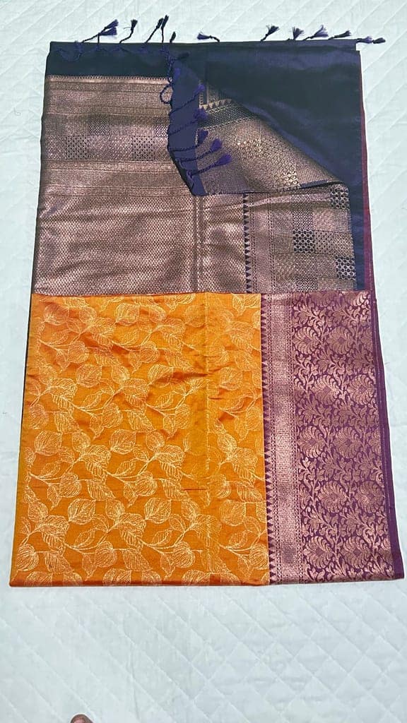 Soft silk saree view 2
