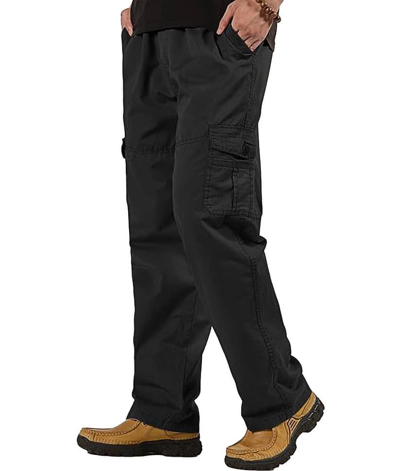 Reoutlook Regular Flat Men's Cargos - Gold ( Pack of 1 )