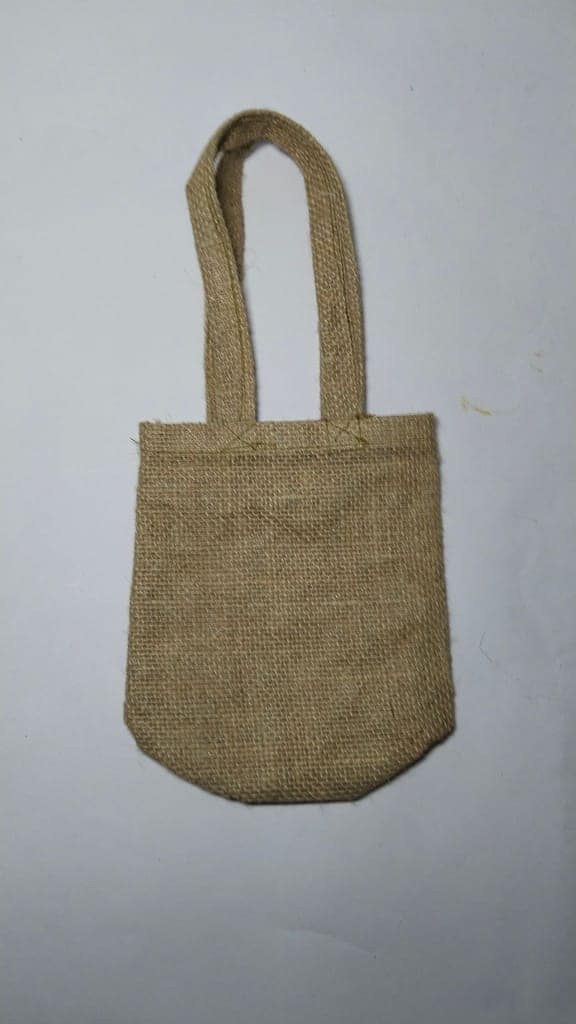 Mini Jute Tote Bag