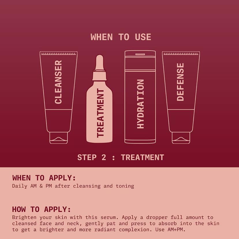 Ningen Advance Brightening Serum - Kojic Acid Powered Face Serum | Face Brightening Face Serum view 4