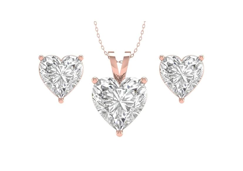 Timeless Heart Solitaire Set view 2