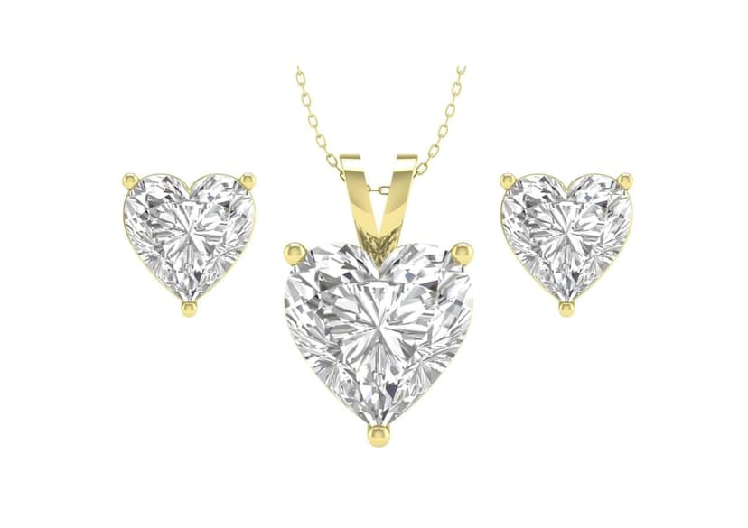 Timeless Heart Solitaire Set view 3