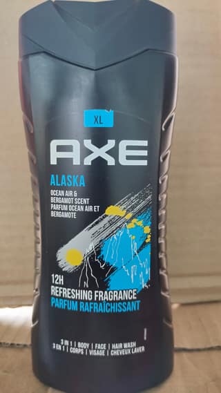 Axe alaska 3in1 body fase hair wash