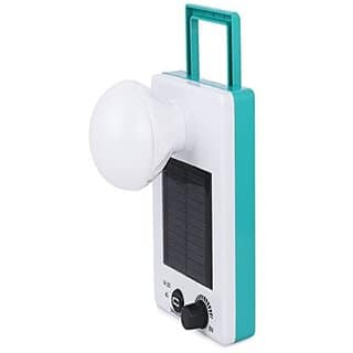 DAYBETTER Rechargeable with Solar Panel 12 Watt Bright White Light LED Emergency Light ( Pack of 1 )