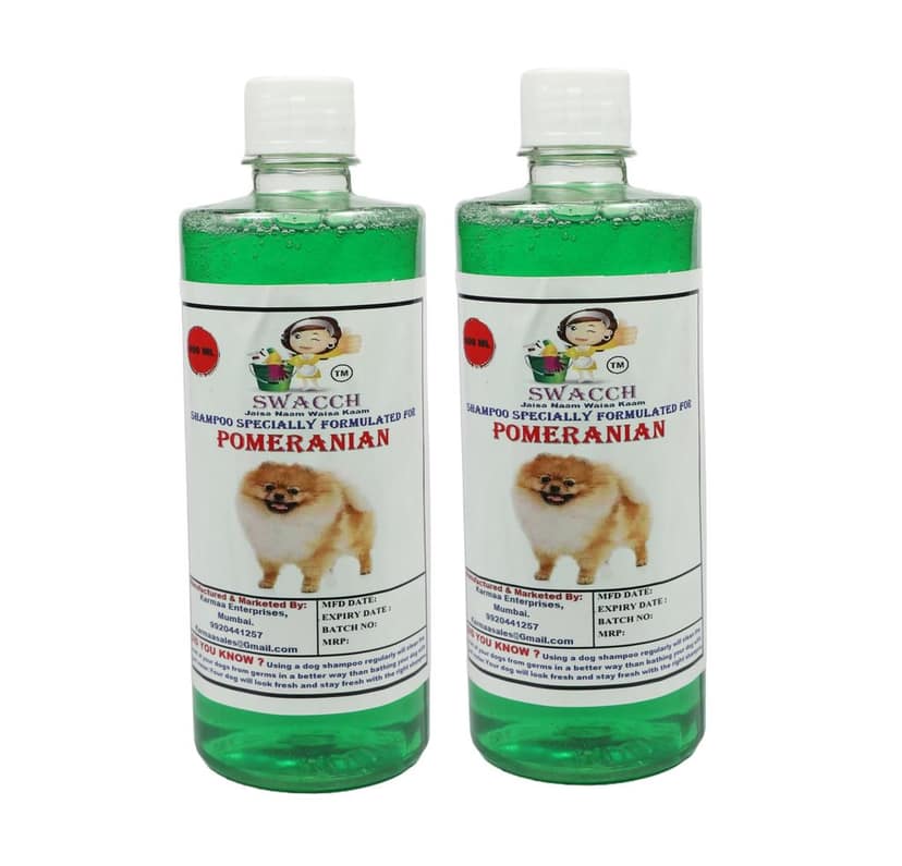 Swacch Shampoo Specially Formulated for Pomeranian (500ML) (Combo Pack of 2) Neem Alovera view 2
