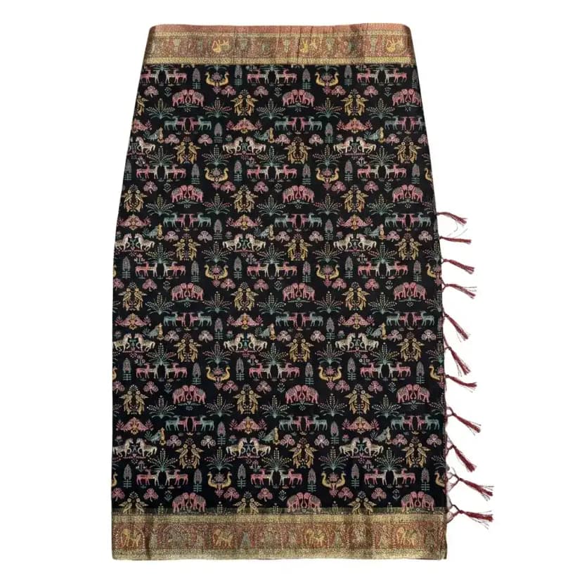 Sambalpuri Heritage Black-Odisha Handloom Saree