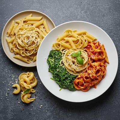 Start With Choiceof Pasta