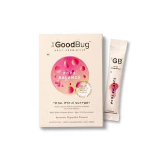 The Good Bug PCOS Balance Synbiotic SuperGut Powder 4 Gms (Pack of 15 Sticks)