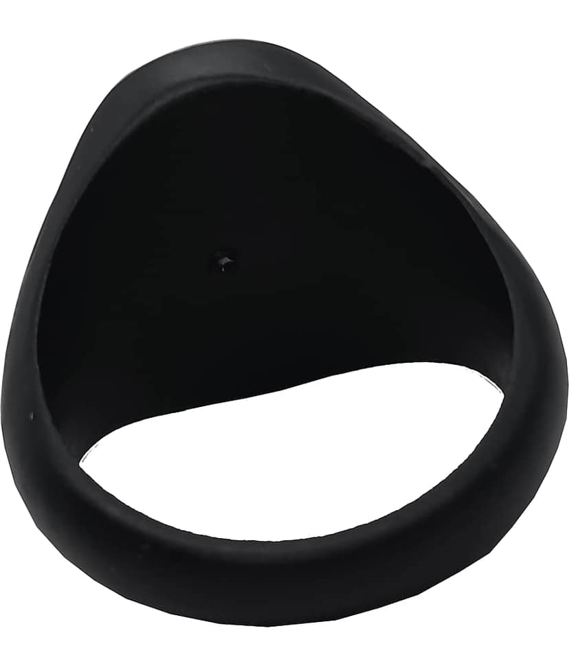 SHANKH-KRIVA - Black Rings ( Pack of 1 ) view 2