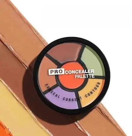 PRO HD Concealer ,corrector, Palette Waterproof Concealer With Full Coverage ,Easily Blendable Concealer 6-IN-1 Shades, highly pigmented Premium quality view 3