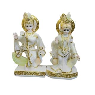 Radha Krishna Vintom Stone 18 Inches