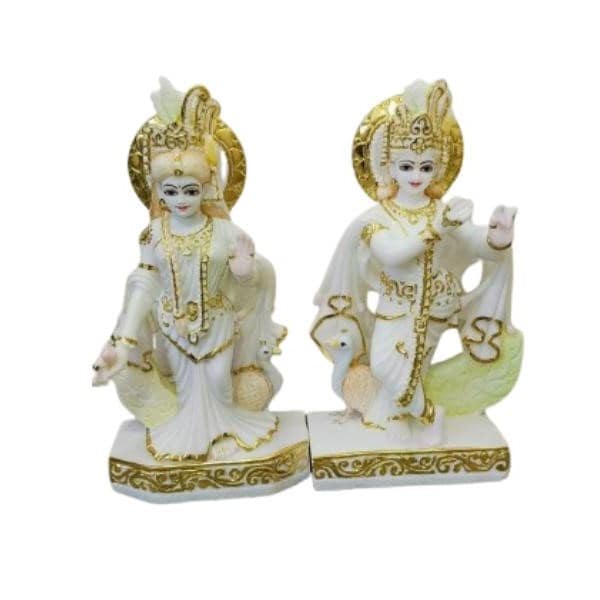 Radha Krishna Vintom Stone 18 Inches view 2