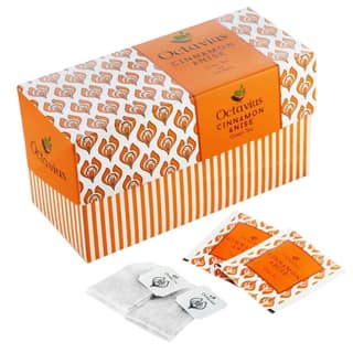 Octavius | Immunity Booster with Natural Vitamins Green Tea | Flavour of Cinnamon Anise | 1-Month Pack (30 Teabags)