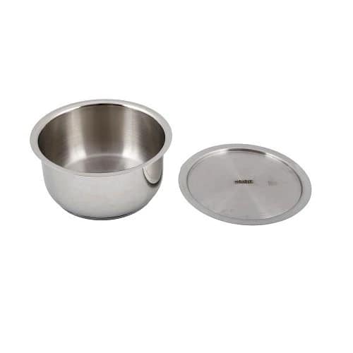 Stahl Triply Stainless Steel Artisan Tope with Lid (Size - 20cm/3.5ltr) by Mahavir Home Store view 2