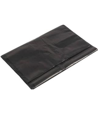 C I 180pcs Medium Garbage Bags - 6 Packs of 30 pcs - 180 pcs - 19X21 Black Medium Disposable Garbage Trash Waste Dustbin Kitchen Bag