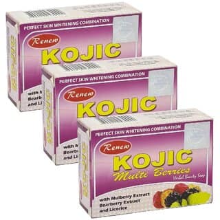 Renew Kojic Multi Berries Face Beauty Soap - Pack Of 3 (135g)