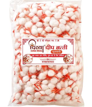 Divya Cotton Wicks Cotton-Ghee na ( Pack of 2 )