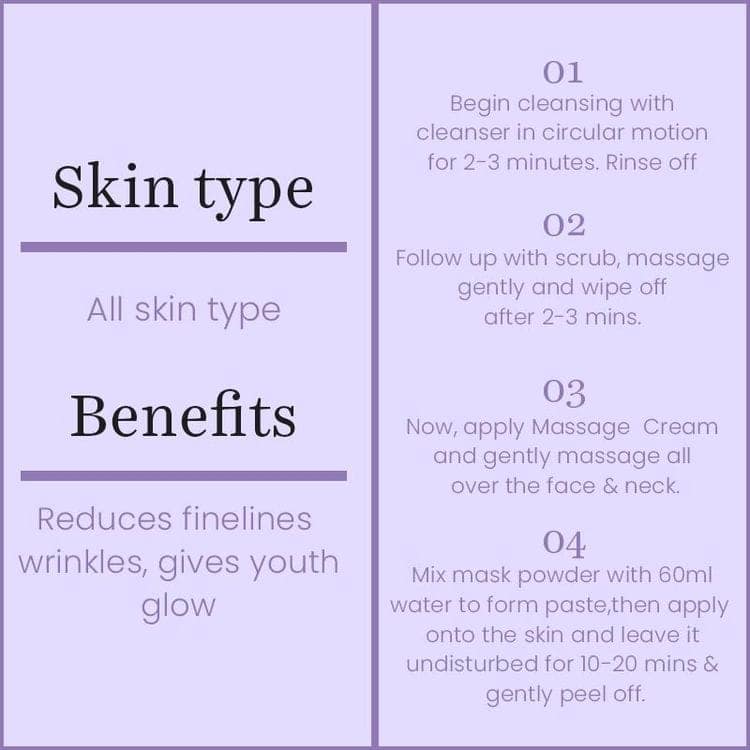 O3+ Anti Ageing Single Dose Kit (40gm + 5ml) view 3