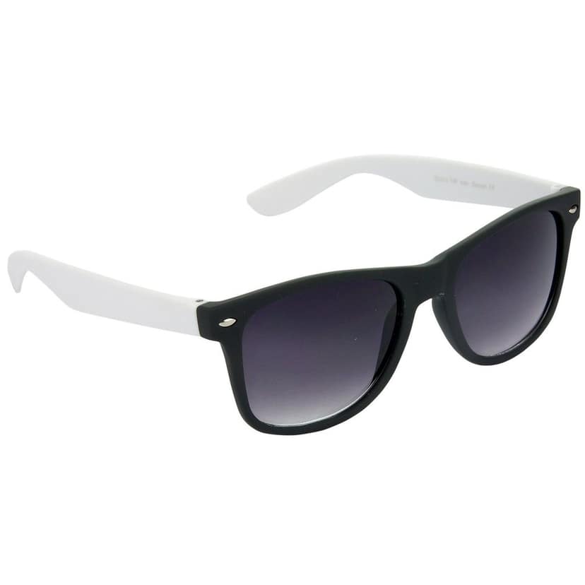 HRINKAR Sport And Rectangular Stylish Sunglasses For Men And Women (Yellow And Grey Lens | Black And Black Frame - HCMB370) With Free Paper 3D Glass view 6