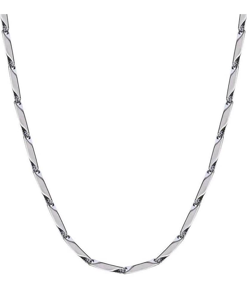 KRIMO Silver Plated Chain ( Set of 1 ) view 2