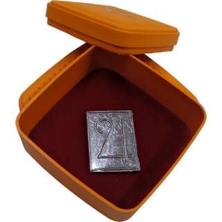 Brihaspati Ranga Remedy / Lal Kitab Remedy Lead Figurines For Brihaspati Dosh Shanti Yantra For Floating In Water 1 Pcs. view 2