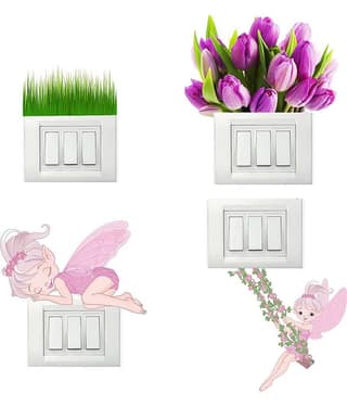 Asmi Collection printed Cartoon Characters Sticker ( 15 x 20 cms )