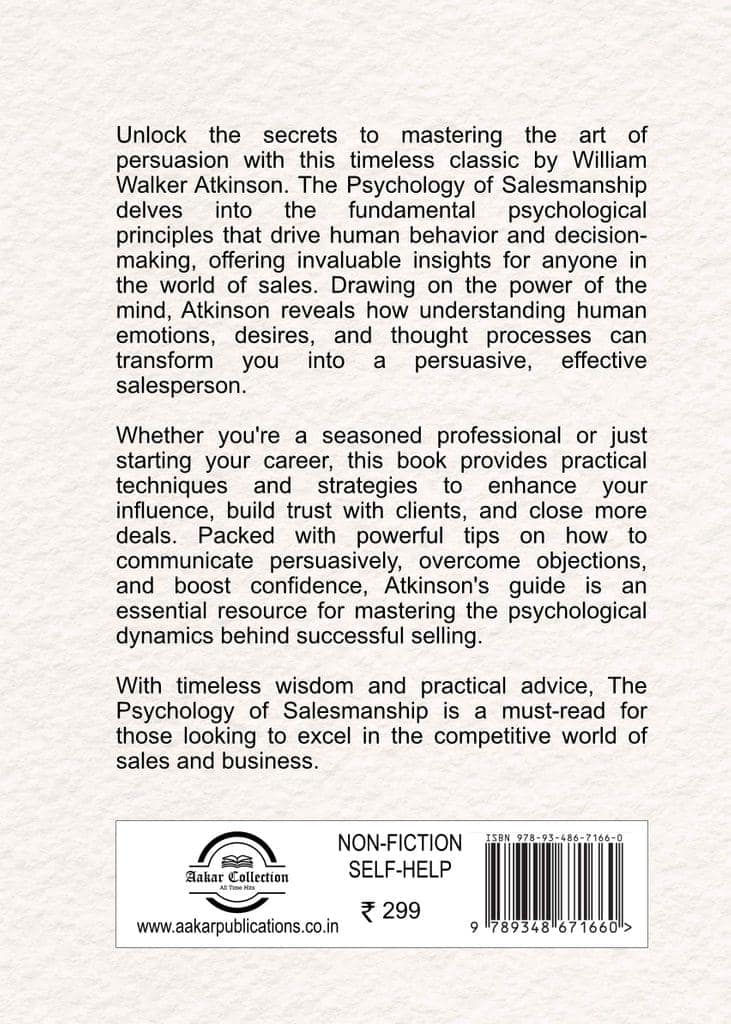 The Psychology of Salesmanship - William Walker Atkinson view 2
