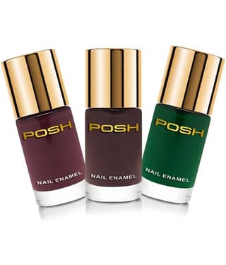 Posh - Grape Glossy Nail Polish ( Pack of 2 )