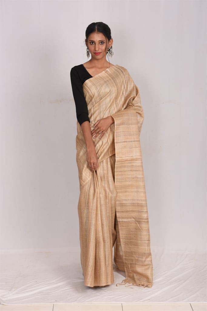 Jharcraft Silk Saree rt x gh nat(SA03098) view 7