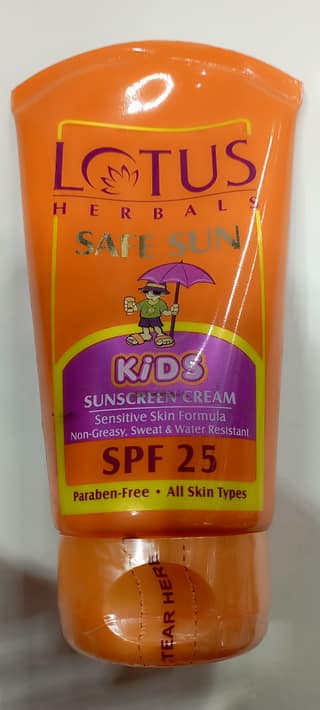 Lotus herbals safe sun KiDS sunscreen cream 50 g