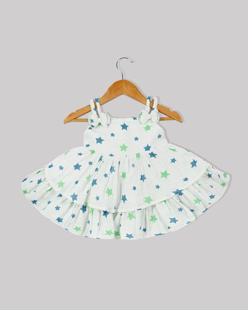 BAMBEE Double Layered Frock view 2