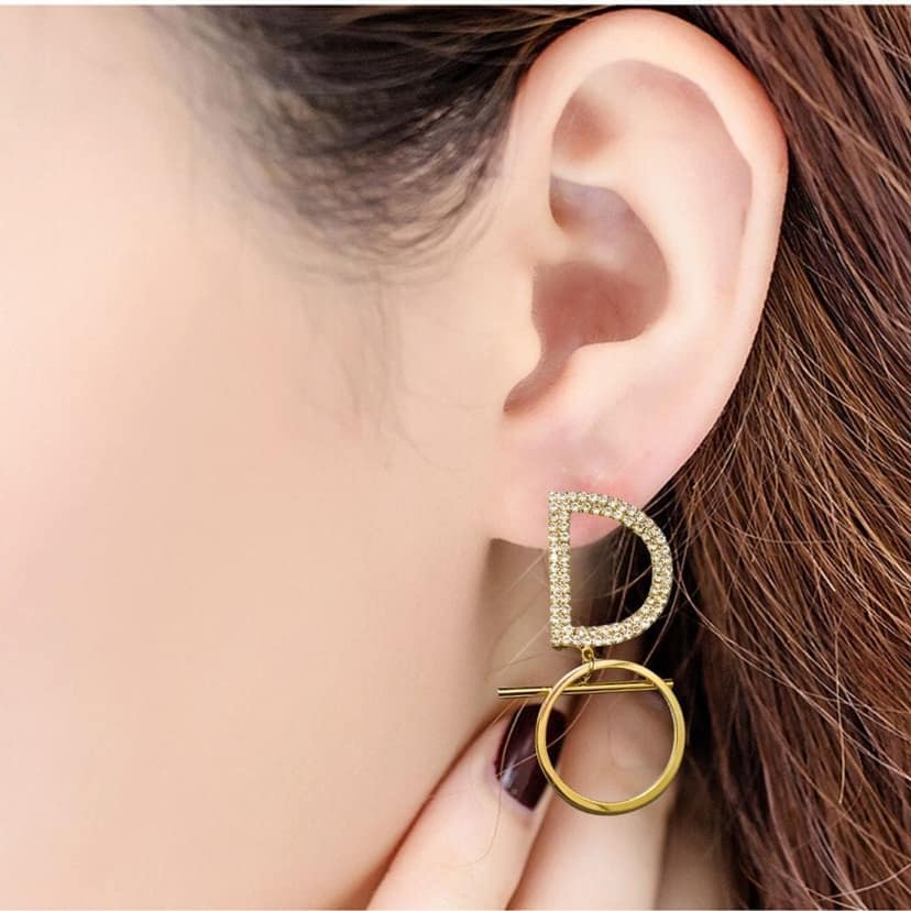 Jewelryklub Fancy Trendy Stylish Earrings For Women And Girls Gold Plated For Girls Women Design 8 view 4