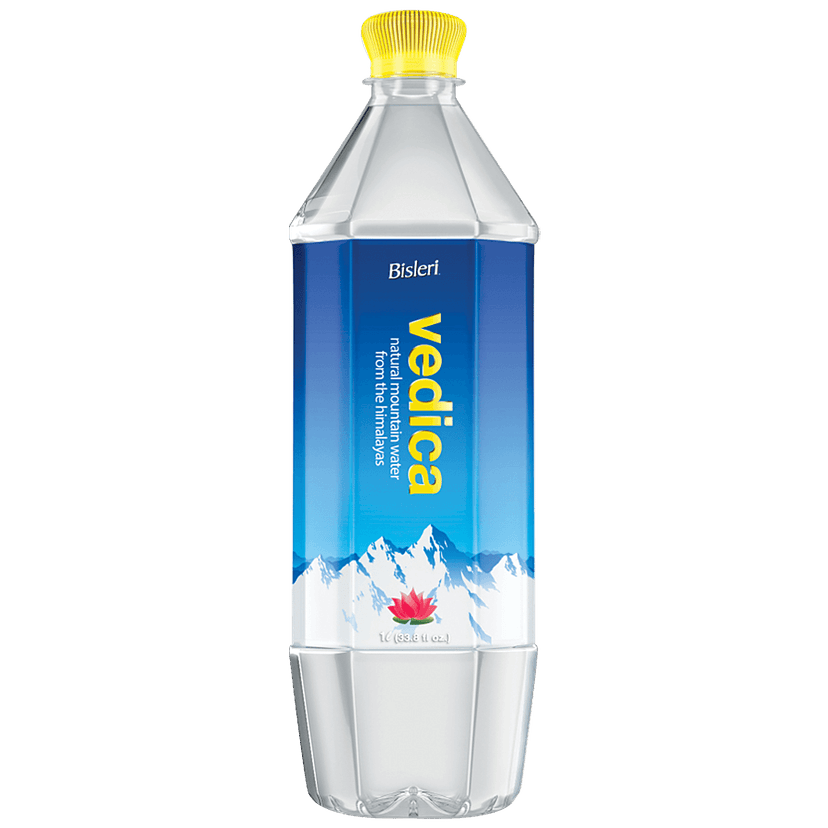 Bisleri Natural Mountain Water - Vedica, 1 L Bottle view 2
